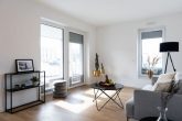 Neubaugebiet Buxtehude moderne 3-Zimmer-Wohnung bezugsfertig September 2023 - Lichtdurchflutetes Wohnzimmer
